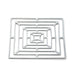 Nousaku Kago Handcrafted Tinware Flexible Square Basket 200x200mm-Kiichin - The #1 Place for Japanese Goods in Your Hand!