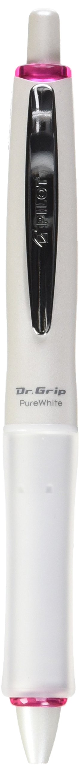 Pilot Dr. Grip Pure White Ballpoint Pen 0.7mm Pink Oil-Based Ink-Kiichin - The #1 Place for Japanese Goods in Your Hand!