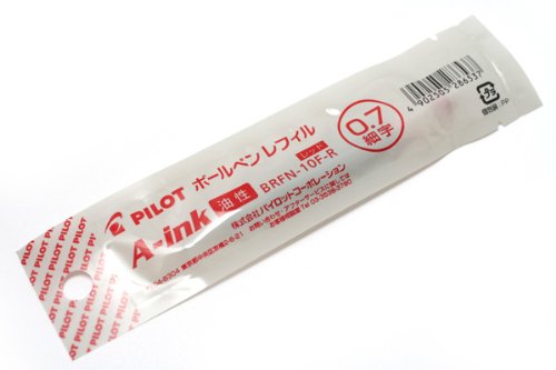 Pilot Red 0.7mm Oil-Based Ballpoint Pen Refill BRFN10FR-Kiichin - The #1 Place for Japanese Goods in Your Hand!