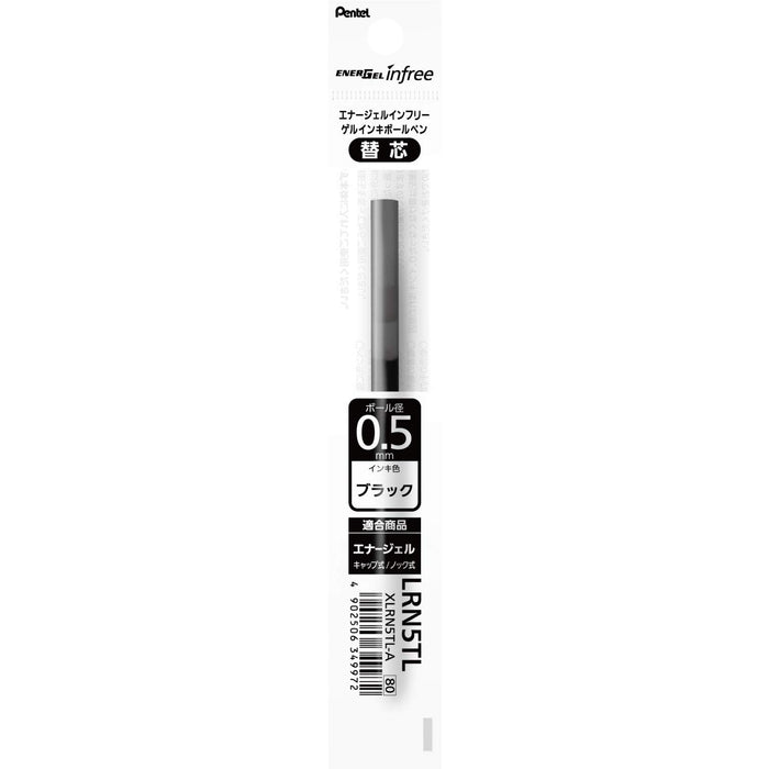 Pentel Energel 0.5 Black Ballpoint Pen Refill 10 Pieces Xlrn5Tl-A-Kiichin - The #1 Place for Japanese Goods in Your Hand!