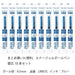 Pentel Energel 0.5 Blue Ballpoint Pen Refills Pack of 10-Kiichin - The #1 Place for Japanese Goods in Your Hand!