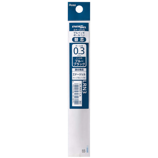 Pentel Energel 0.3mm Blue Black Ballpoint Pen Refill Pack of 10-Kiichin - The #1 Place for Japanese Goods in Your Hand!