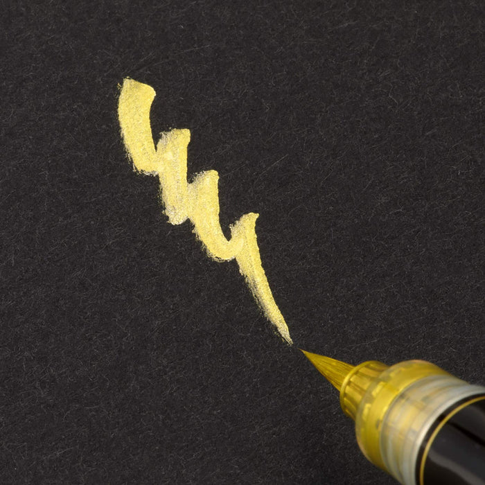 Pentel Golden Ear Xgfh-X Brush Pen - High-Quality Durable Writing Tool-Kiichin - The #1 Place for Japanese Goods in Your Hand!