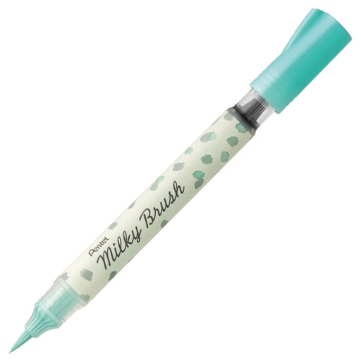 Pentel Pastel Mint Green Milky Brush Color Pen Xgfh-Pd Model-Kiichin - The #1 Place for Japanese Goods in Your Hand!