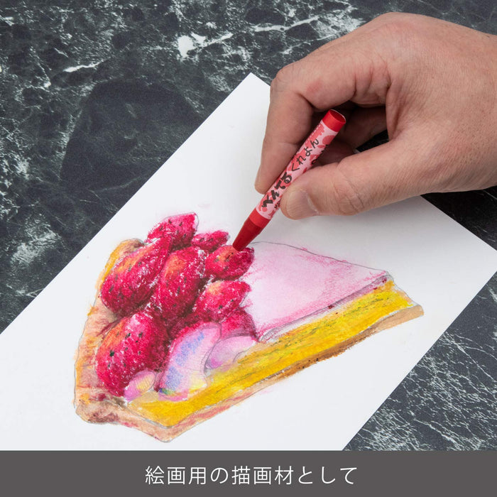 Pentel 10-Piece Ptc-T91R Crayon Set - Giniro Series-Kiichin - The #1 Place for Japanese Goods in Your Hand!