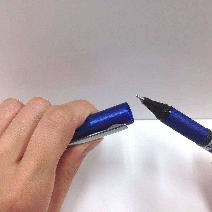 Pentel Energel Euro Red Gel Ink Ballpoint Pen 0.35mm 5-Piece Set-Kiichin - The #1 Place for Japanese Goods in Your Hand!