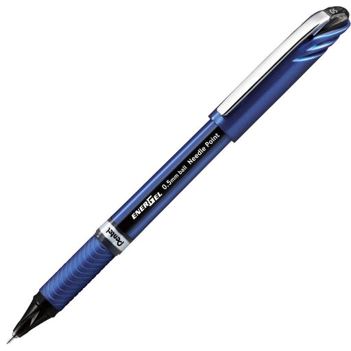Pentel Energel Euro Black Gel Ink Ballpoint Pen 0.5mm 5 Pack-Kiichin - The #1 Place for Japanese Goods in Your Hand!