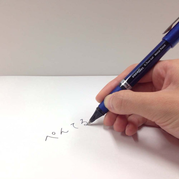 Pentel Energel Euro Bl27-B Red Gel Ink Ballpoint Pen 0.7mm 10 Pack-Kiichin - The #1 Place for Japanese Goods in Your Hand!