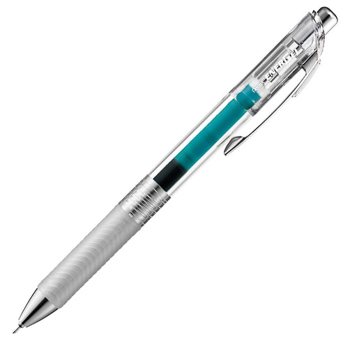 Pentel Energel Infree Turquoise Blue Gel Ink Ballpoint Pen 0.4mm 10 Piece Pack-Kiichin - The #1 Place for Japanese Goods in Your Hand!