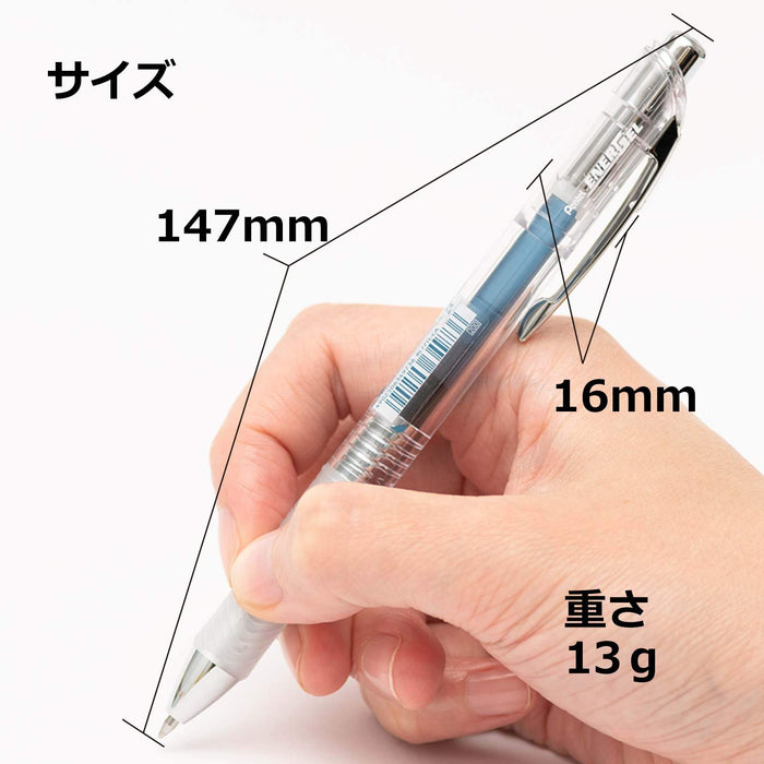 Pentel Energel Infree 0.7 Gel Ink Ballpoint Pen Blue Black Pack of 10-Kiichin - The #1 Place for Japanese Goods in Your Hand!