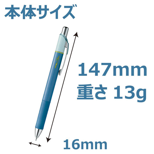 Pentel Energel Klena 05 Gel Ink Ballpoint Pen Blue Black Pack of 10-Kiichin - The #1 Place for Japanese Goods in Your Hand!