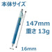 Pentel Energel Kurena 05 Blue Black Gel Ink Ballpoint Pen Xbln75L-Ca-Kiichin - The #1 Place for Japanese Goods in Your Hand!