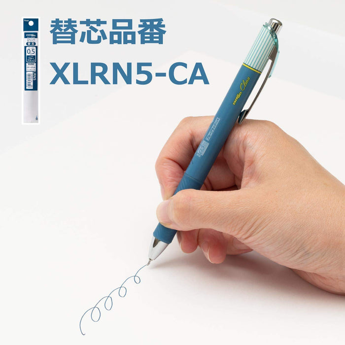 Pentel Energel Kurena 05 Blue Black Gel Ink Ballpoint Pen Xbln75L-Ca-Kiichin - The #1 Place for Japanese Goods in Your Hand!