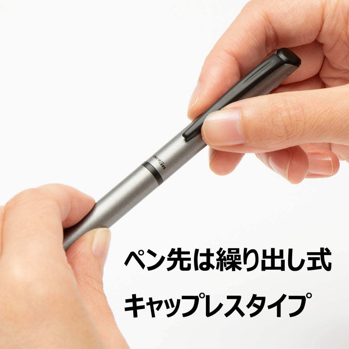Pentel Energel Philography Limited Ballpoint Gel Ink Pen Bln2505N in Gray-Kiichin - The #1 Place for Japanese Goods in Your Hand!
