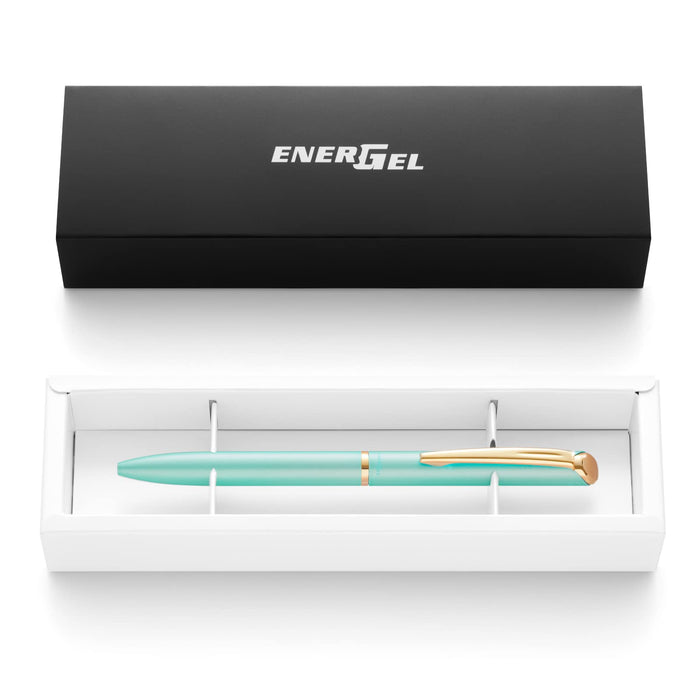 Pentel Energel Philography 0.5mm Pastel Green Gel Ink Pen in Gift Box-Kiichin - The #1 Place for Japanese Goods in Your Hand!