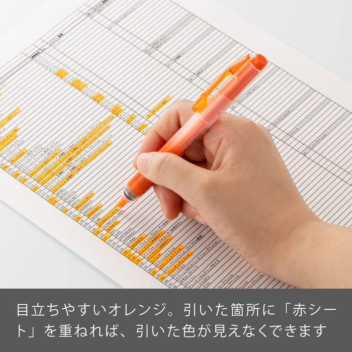 Pentel Handy Line S Sxns15-F 10-Pack Orange Highlighters-Kiichin - The #1 Place for Japanese Goods in Your Hand!