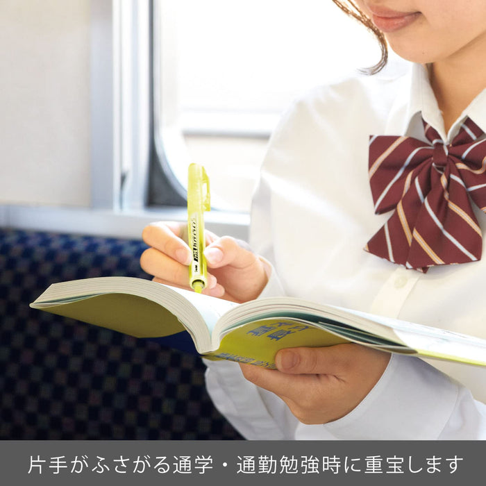 Pentel Yellow Handy Line S Knock Type Highlighter Set of 10-Kiichin - The #1 Place for Japanese Goods in Your Hand!