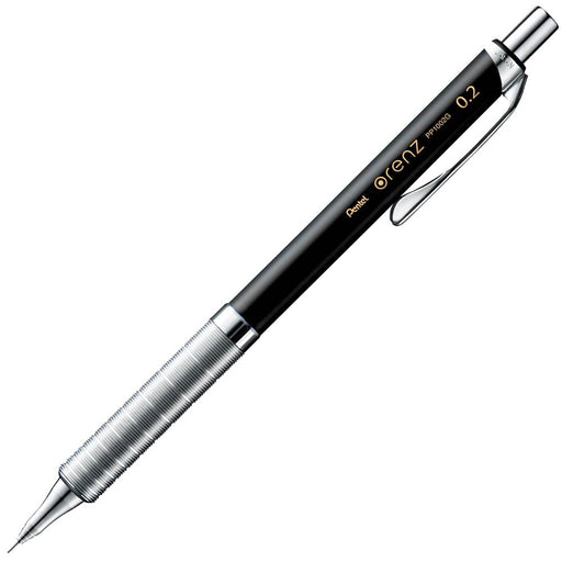 Pentel Orens Metal Grip Mechanical Pencil 0.2mm Lead Black Xpp1002G-A-Kiichin - The #1 Place for Japanese Goods in Your Hand!