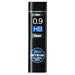 Pentel HB 0.9 Mechanical Pencil Refills Einstein C279-HB - Pack of 10 Pieces-Kiichin - The #1 Place for Japanese Goods in Your Hand!