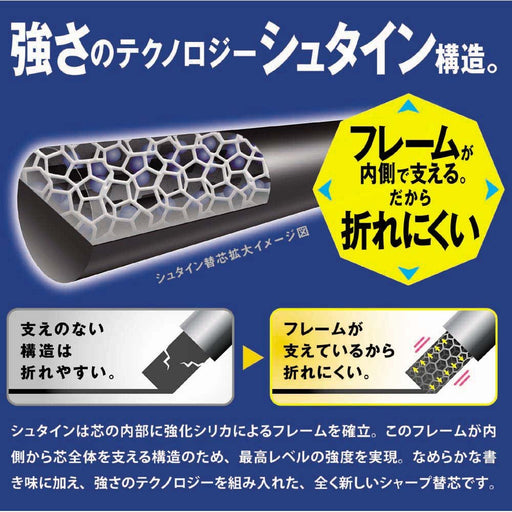 Pentel Stein 0.5 3B Mechanical Pencil Refills - 10 Piece Set-Kiichin - The #1 Place for Japanese Goods in Your Hand!