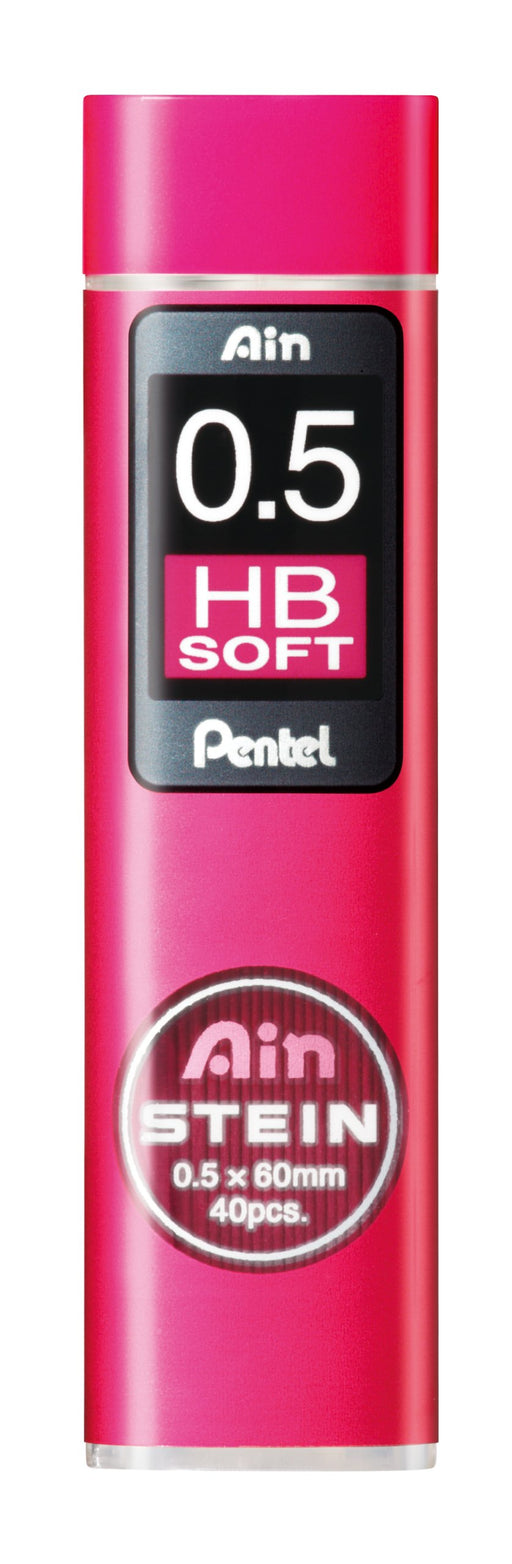 Pentel Stein 0.5 Soft HB Mechanical Pencil Refill - 10 Pieces Pack-Kiichin - The #1 Place for Japanese Goods in Your Hand!
