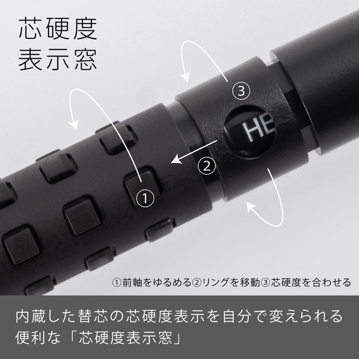 Pentel Smash Mechanical Pencil 0.3mm Q1003-1N Black Series-Kiichin - The #1 Place for Japanese Goods in Your Hand!
