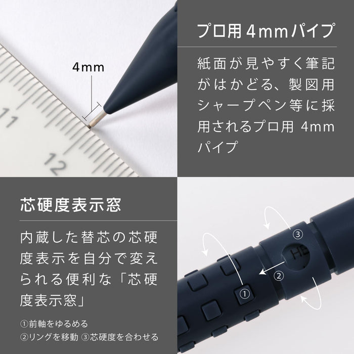 Pentel Smash Limited Blue 0.5mm Mechanical Pencil - Q1005-PLS3 Edition-Kiichin - The #1 Place for Japanese Goods in Your Hand!