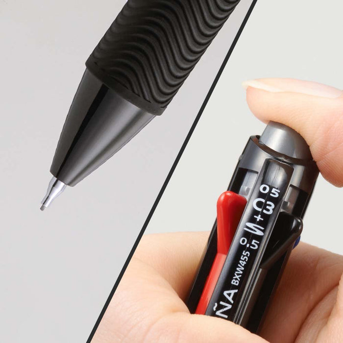 Pentel Vicuna Bxw455A Multifunctional Black Pen - Excellent Writing Instrument-Kiichin - The #1 Place for Japanese Goods in Your Hand!