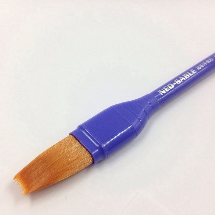 Pentel Neo Sable Flat Paintbrush No. 18 - Xzbnf-18 High-Quality Art Tool-Kiichin - The #1 Place for Japanese Goods in Your Hand!