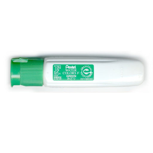Pentel Green Watercolor Paints Set of 5 F Series WFCT21-Kiichin - The #1 Place for Japanese Goods in Your Hand!