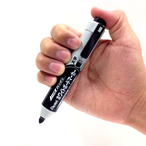 Pentel MWXN6M-A Retractable Whiteboard Marker 10-Pieces Set Bold Black Ink-Kiichin - The #1 Place for Japanese Goods in Your Hand!