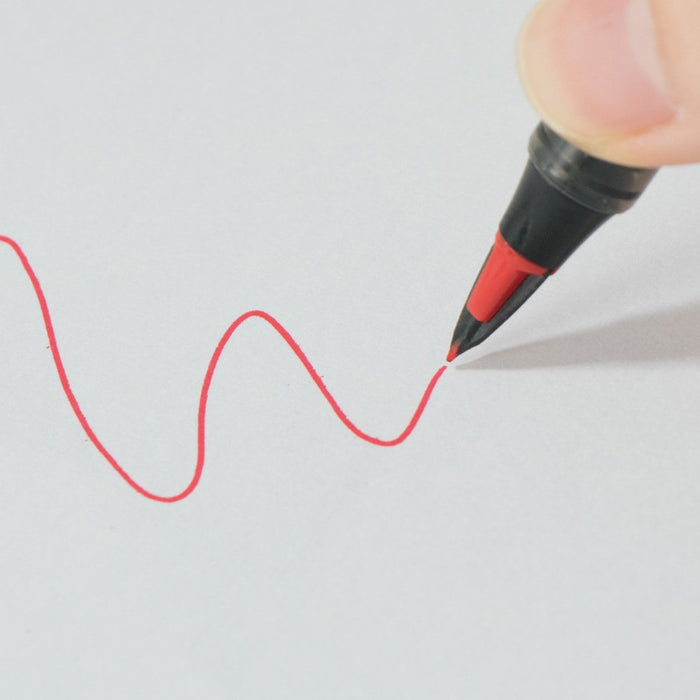 Pentel Tradiopraman Red Refill Set Water-Based Pen Amz-Trj50-Br-Kiichin - The #1 Place for Japanese Goods in Your Hand!