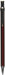 Pilot Mini Mechanical Pencil 0.5mm in Metal Red - Compact Curl Design (HCL-50R-MR)-Kiichin - The #1 Place for Japanese Goods in Your Hand!