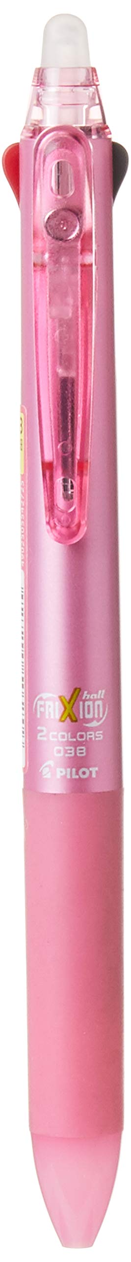 Pilot Frixion Ball 2 0.38mm 2-Color Ballpoint Pen Light Pink Disappears when Rubbed-Kiichin - The #1 Place for Japanese Goods in Your Hand!
