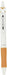 Pilot Fine Point Acroball 150 Knock Ballpoint Pen White Orange Body (Bab-15F-Wob)-Kiichin - The #1 Place for Japanese Goods in Your Hand!
