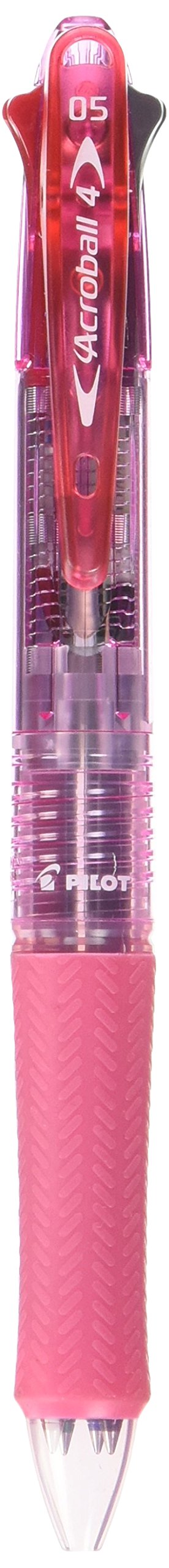 Pilot Acroball 4 Extra Fine 0.5mm Clear Soft Pink Pen-Kiichin - The #1 Place for Japanese Goods in Your Hand!