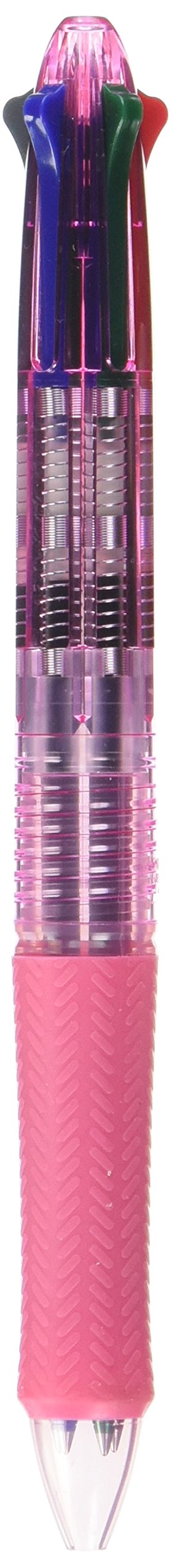 Pilot Acroball 4 Extra Fine 0.5mm Clear Soft Pink Pen-Kiichin - The #1 Place for Japanese Goods in Your Hand!