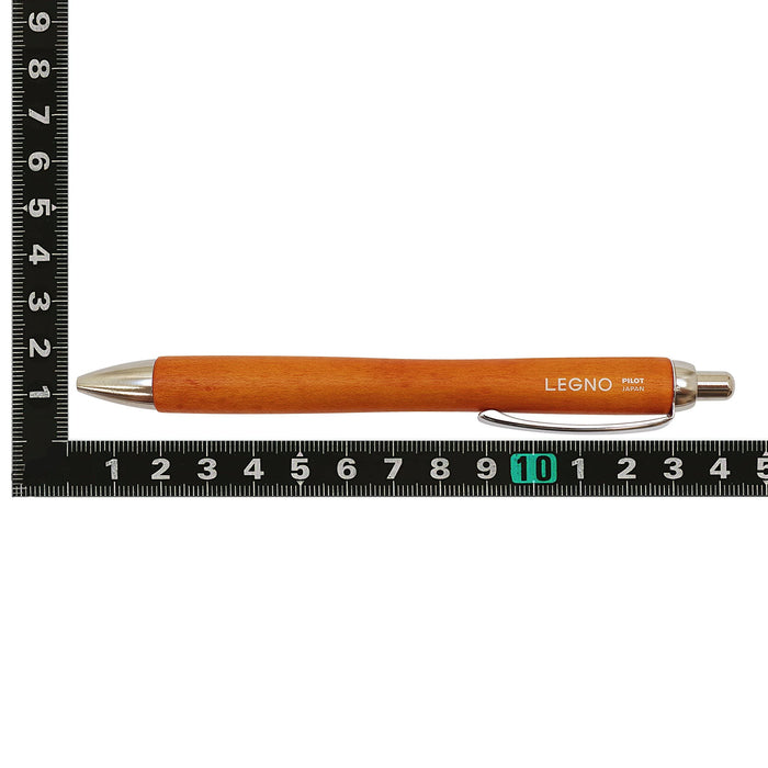 Pilot Legno Ballpoint Pen Dark Brown Knock Type 0.7mm 138x12mm 20G-Kiichin - The #1 Place for Japanese Goods in Your Hand!