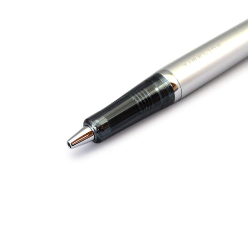 Pilot Platinum Silver Ballpoint Pen BTL-3SR-PTS Timeline Present Collection-Kiichin - The #1 Place for Japanese Goods in Your Hand!