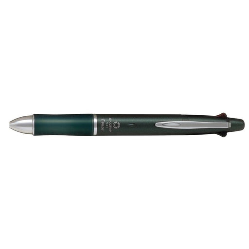 Pilot Doctor Grip 4+1 Extra Fine 0.5mm Ballpoint Pen New Ash Metal Olive Color-Kiichin - The #1 Place for Japanese Goods in Your Hand!