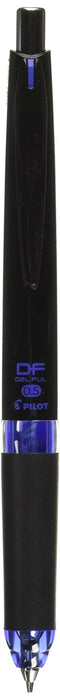 Pilot Delful Double Knock Mechanical Pencil 0.5mm Black & Blue HDF-50R-BL-Kiichin - The #1 Place for Japanese Goods in Your Hand!
