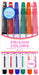 Pilot Frixion Colors Erasable Sign Pen Set - 6 Vibrant Colors 3 Sfc-60M-6C3-Kiichin - The #1 Place for Japanese Goods in Your Hand!