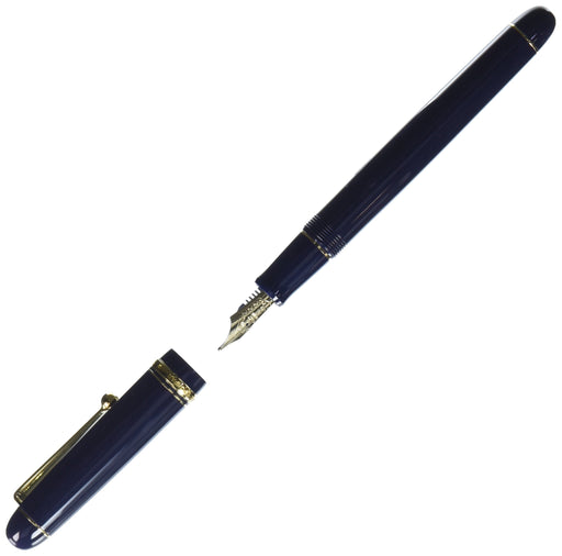 Pilot Custom 74 Fountain Pen with B-Nib Dark Blue Body-Kiichin - The #1 Place for Japanese Goods in Your Hand!