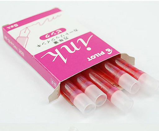 Pilot Fountain Pen 5-Piece Pink Cartridge Ink Refills Irf-5S-P-Kiichin - The #1 Place for Japanese Goods in Your Hand!