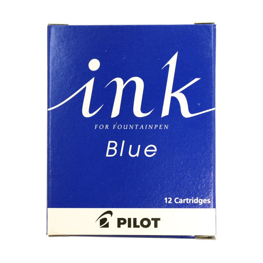 Pilot 12-Pack Blue Fountain Pen Cartridge Ink IRF12SL - Authentic Pilot Refills-Kiichin - The #1 Place for Japanese Goods in Your Hand!