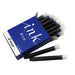 Pilot 12-Pack Blue Fountain Pen Cartridge Ink IRF12SL - Authentic Pilot Refills-Kiichin - The #1 Place for Japanese Goods in Your Hand!