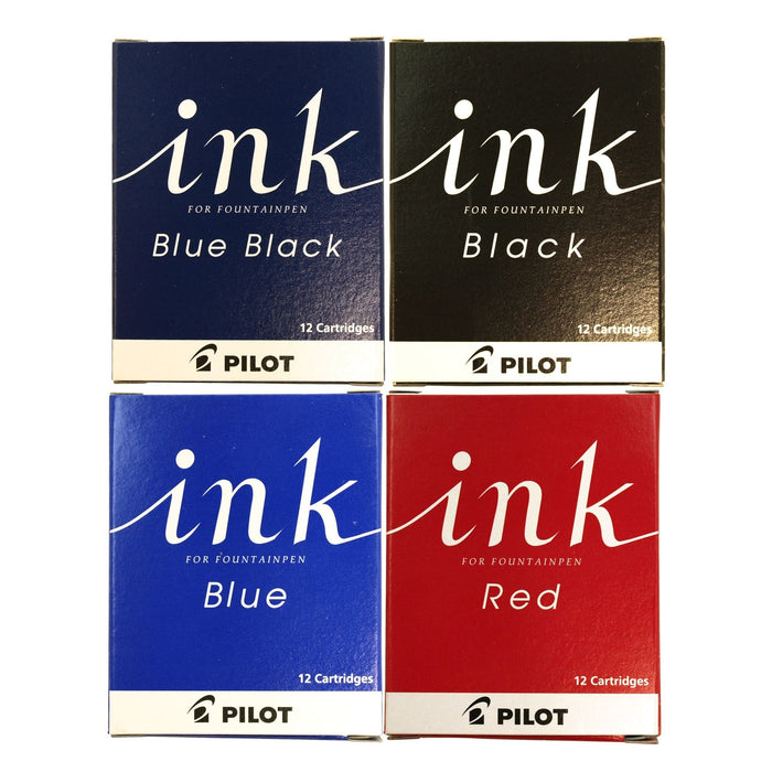 Pilot 12-Pack Blue Fountain Pen Cartridge Ink IRF12SL - Authentic Pilot Refills-Kiichin - The #1 Place for Japanese Goods in Your Hand!