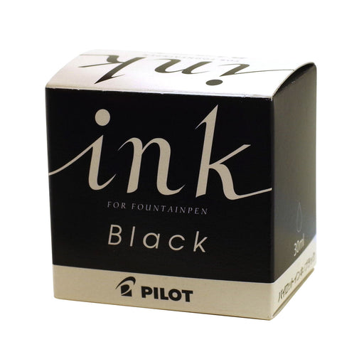Pilot Black Fountain Pen Ink-30 High-Quality 30ml Bottle-Kiichin - The #1 Place for Japanese Goods in Your Hand!