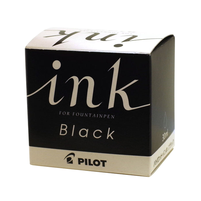 Pilot Black Fountain Pen Ink-30 High-Quality 30ml Bottle-Kiichin - The #1 Place for Japanese Goods in Your Hand!