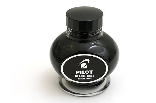 Pilot Fountain Pen Black Ink-70-B 70ml - High-Quality Writing Tool from Pilot-Kiichin - The #1 Place for Japanese Goods in Your Hand!